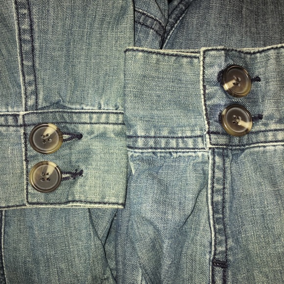 Chico’s Tailored Soft Denim Jacket Size 1 (M) EUC - Picture 7 of 8